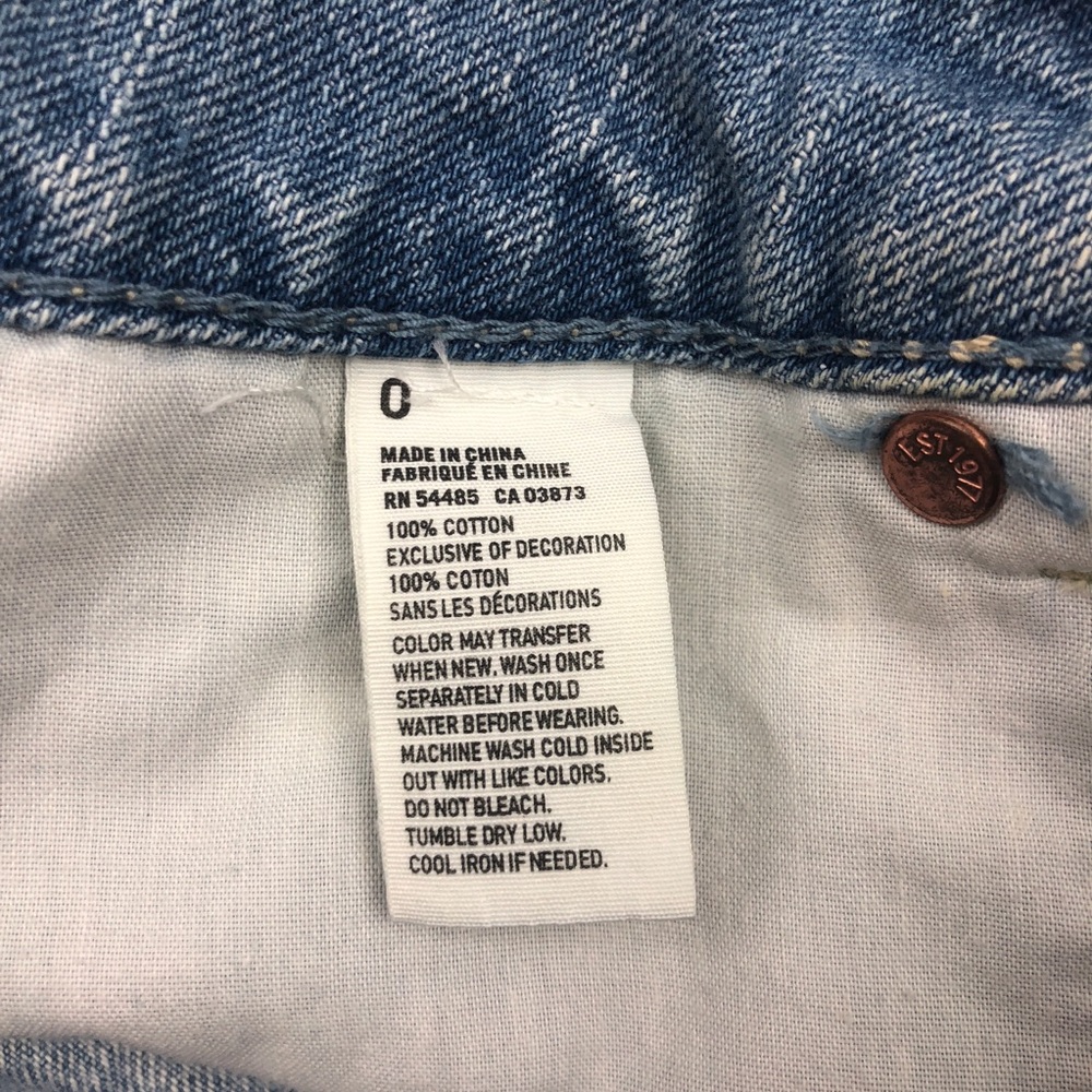 American Eagle Distressed Jean Shorts - Picture 6 of 6